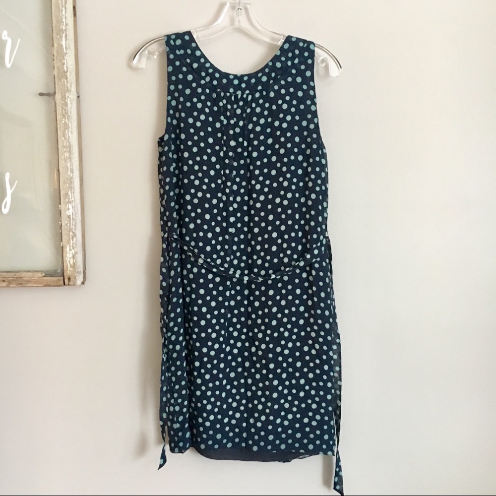 Vera Wang Lavender Label Silk Polka Dot Dress - Picture 5 of 8